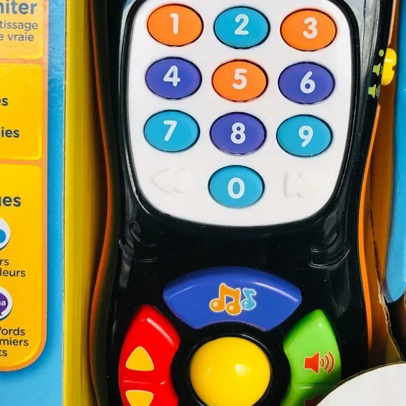 VTech Click & Count Remote My First Talking Remote Control (English) New in Box - Picture 8 of 16